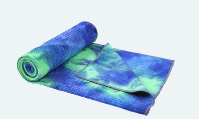 Non-Slip Tie-Dye Yoga Towel