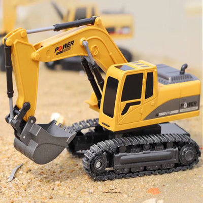 Remote Control Alloy Excavator Toy