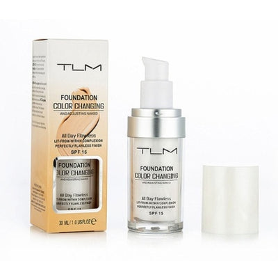 Color-Changing Liquid Foundation