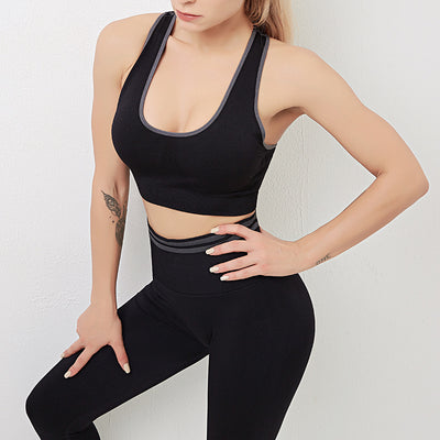 Women’s Seamless Sports Bra Outfit Set