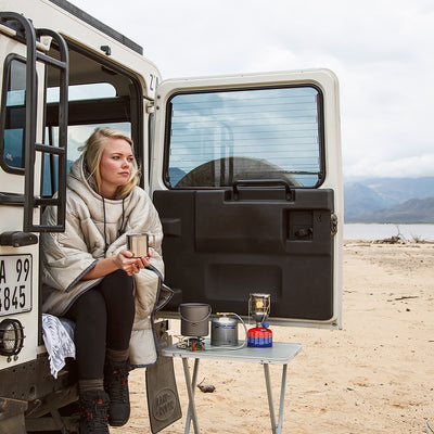 Wearable Camping Quilt Cloak