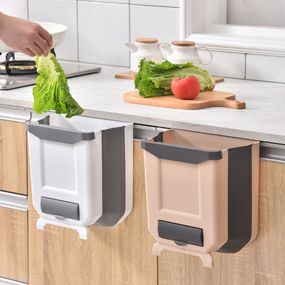 Foldable Wall-Mounted Trash Can