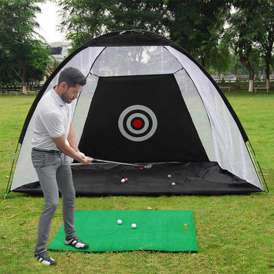 Outdoor Golf Practice Net with Carry Bag