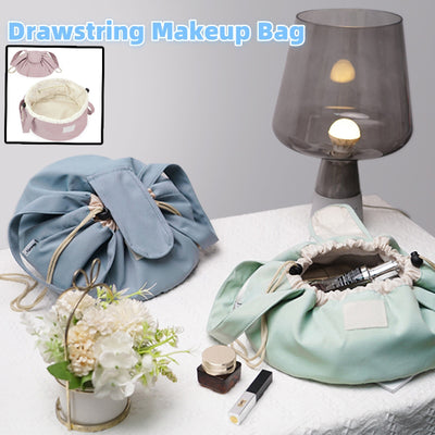 Drawstring Makeup Organizer Bag