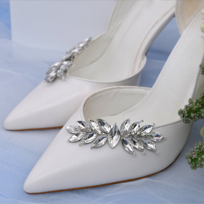 Rhinestone Wedding Shoe Buckle Set