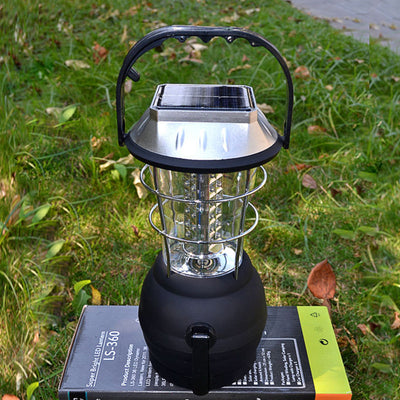 Solar Hand-Crank Camping Lantern