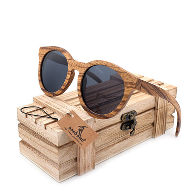 Wooden Frame Men's Sunglasses