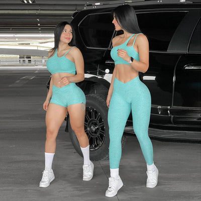 Women’s Bra and Shorts Workout Set