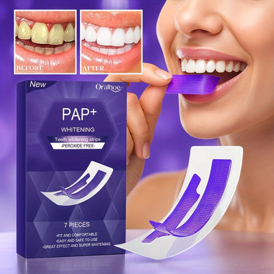 Purple Dry-Application Teeth Whitening Strips