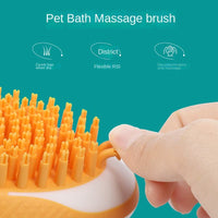 2-in-1 Silicone Pet Bath Brush — image 4