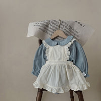 Plaid Baby Girl Romper and Skirt Set — image 8