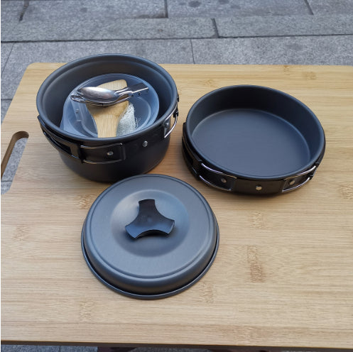 Aluminum Camping Cookware Set for 1-2 People — image 11
