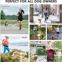 Hands-Free Dog Walking Belt with Bungee Leash — image 2
