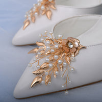 Rhinestone Wedding Shoe Buckle Set — image 2