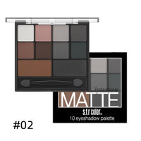 10-Color Smoky Nude Eyeshadow Palette — image 5