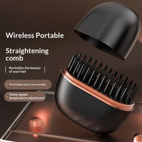 Mini USB Rechargeable Hair Straightener Comb — image 4