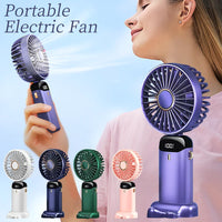 Rechargeable 5-Speed Handheld Fan — image 2