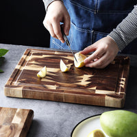 Solid Acacia Wood Kitchen Cutting Board — image 4