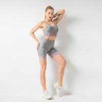 Seamless Running Sports Bra Set — image 4