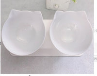 Tilted Transparent Cat Feeder Bowl — image 5