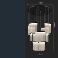 Modern LED Living Room Chandelier — image 7