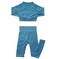 Women’s Seamless Yoga Gym Set — image 5