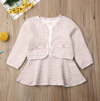 Girls Long-Sleeve Two-Piece Dress Set — image 7