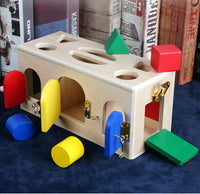 Wooden Shape Lock Learning Box — image 2