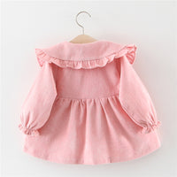 Cotton Bow Corduroy Baby Dress — image 4