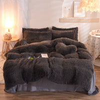 Plush Fleece Duvet Cover Set — image 7