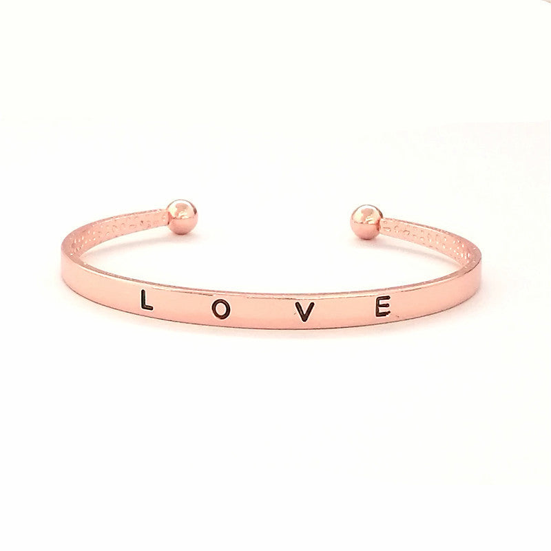 Simple Geometric Alloy Bracelet — image 3