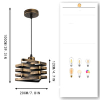 Vintage Iron Bedroom Chandelier — image 4