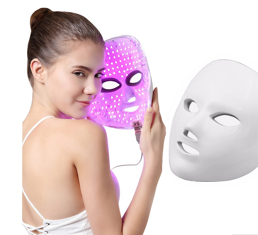 7-Color LED Facial Therapy Mask