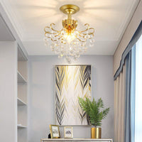 American-Style Crystal Chandelier