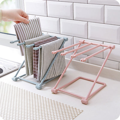 Foldable Kitchen Towel Rack