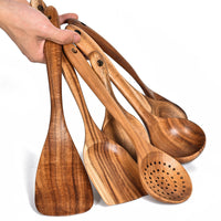 Teak Wood Cooking Utensil Set — image 5