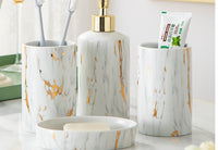 Ceramic Marble Bathroom Wash Set — image 6