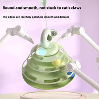 Four-Level Interactive Cat Ball Track Toy — image 3