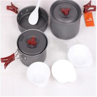 Hard Alumina Camping Pot Set — image 8