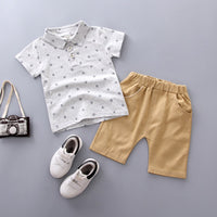 Anchor Print Boys Two-Piece Outfit — image 7