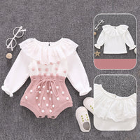 Pure Cotton Baby Girl Romper Set — image 2