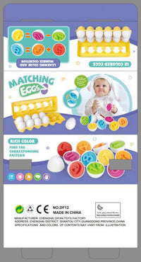 Montessori Shape Matching Egg Toy Set — image 8