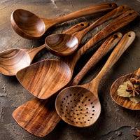 Teak Wood Kitchen Spoon Set — image 3