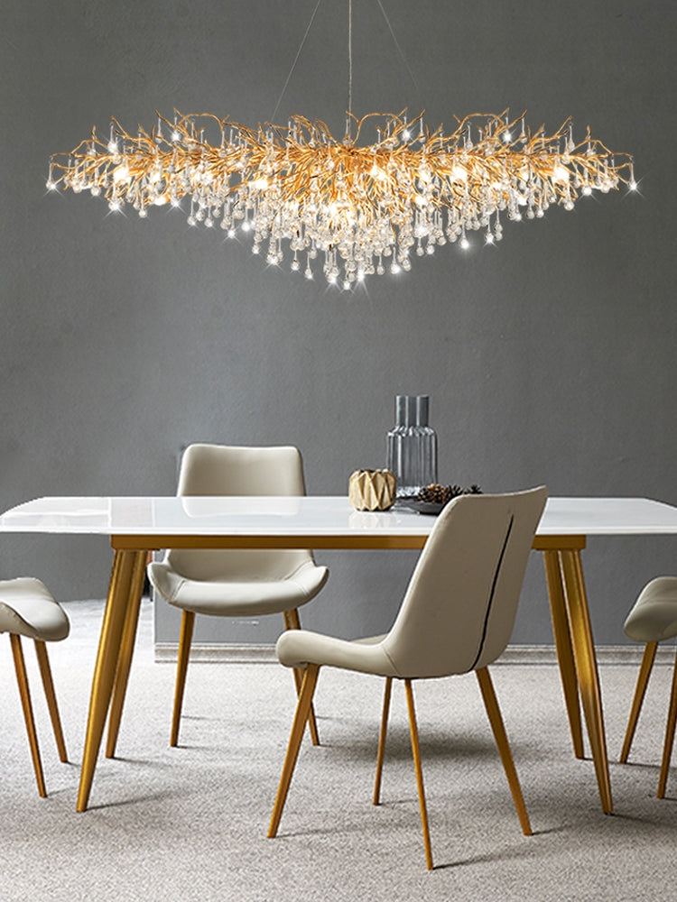 Crystal Chandelier Light Fixture — image 2