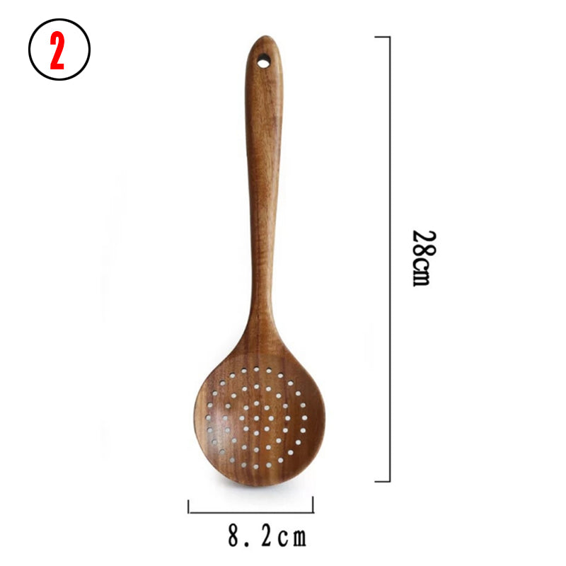 Teak Wood Kitchen Spoon Set — image 11
