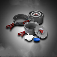 Hard Alumina Camping Pot Set — image 3