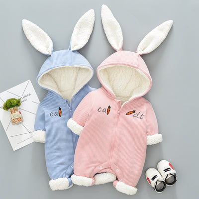Baby Winter Hooded Jumpsuit