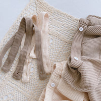 Pleated Cotton Baby Girl Romper — image 2