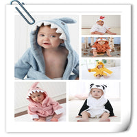 Hooded Animal Kids Bathrobe — image 8