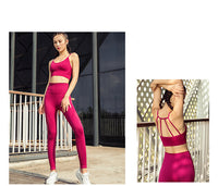 Running Sports Bra and Leggings Set — image 2